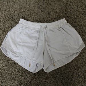 Lululemon White Shorts